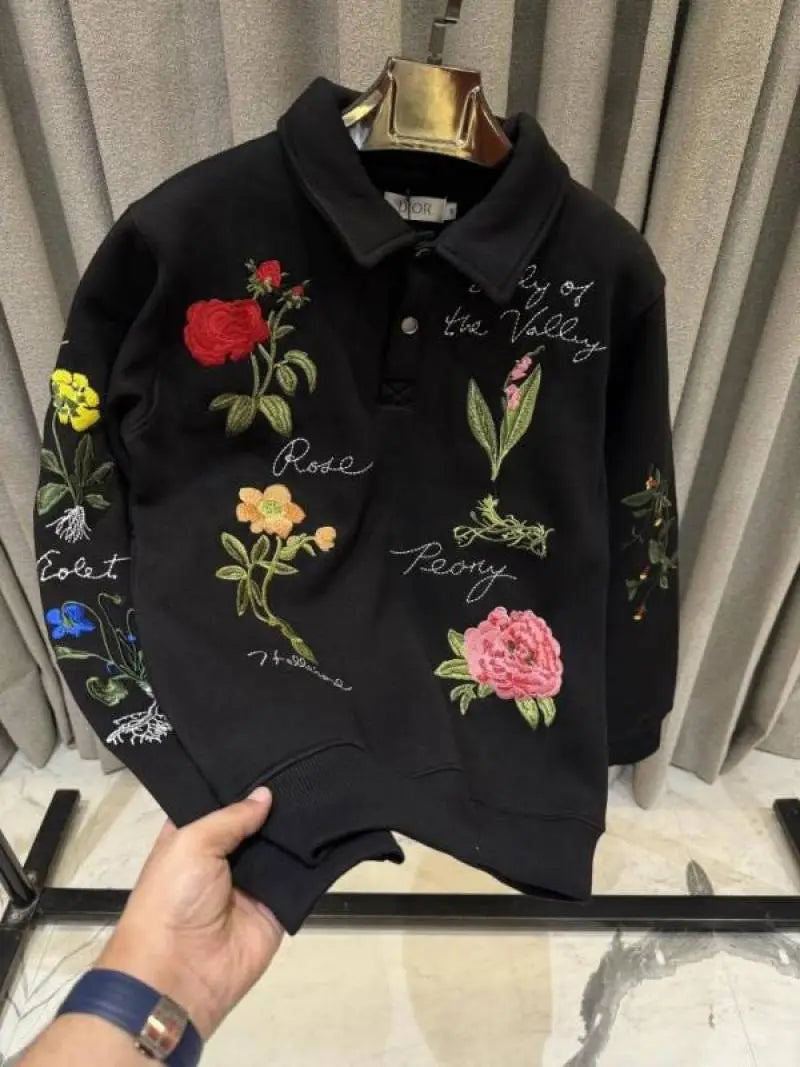 Christian Dio r Karan Aujla Edition Sweatshirt Jecket