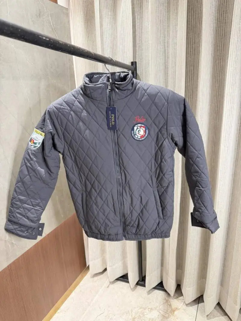 Ralph Laure n Grey Jacket Bomber Full sleeves