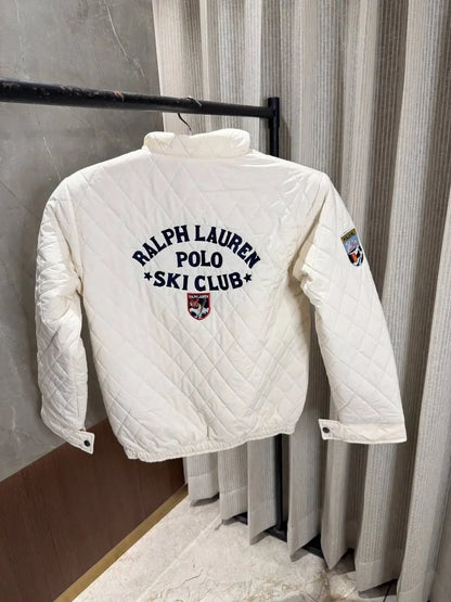 Ralph Laure n Offwhite Jacket Bomber Full sleeves