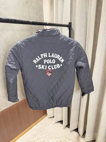 Ralph Laure n Grey Jacket Bomber Full sleeves
