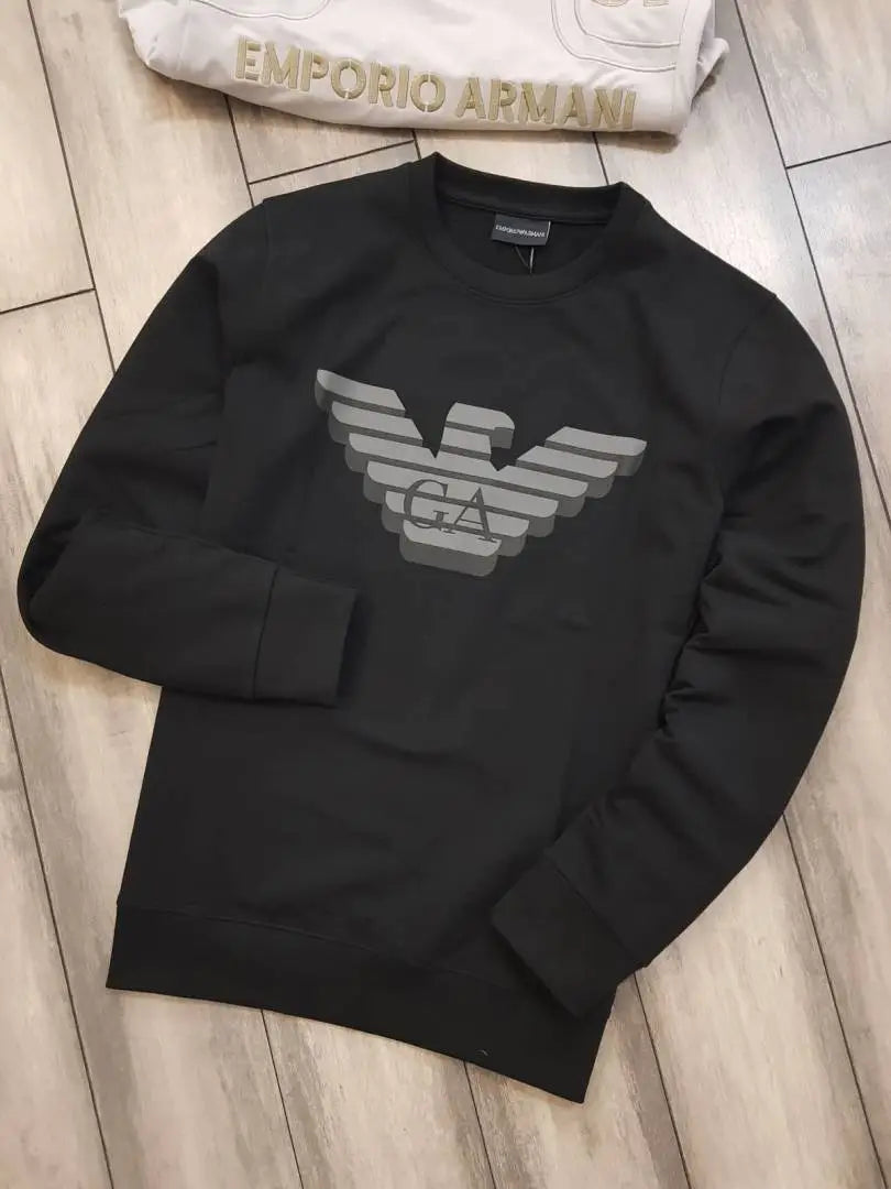 Emporio Arman i Black Sweatshirt Imported