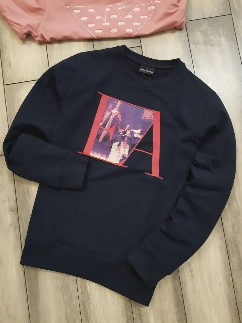 Emporio Arman i Navy blue Sweatshirt Imported