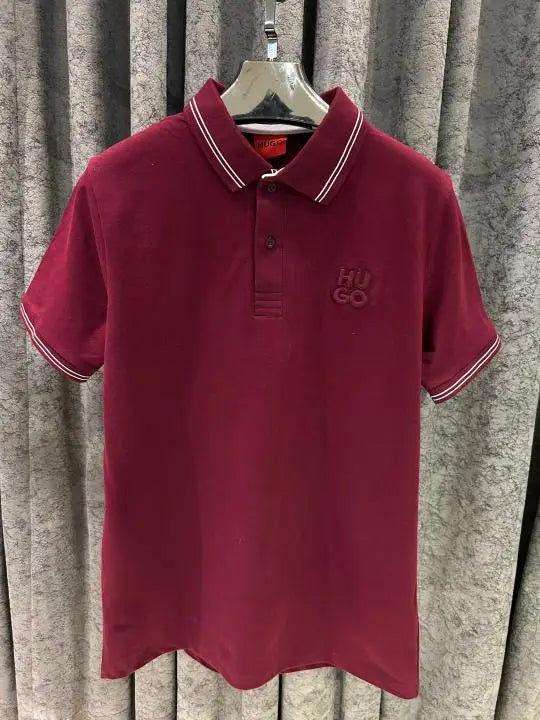 Hugo bos s Maroon Polo Tshirt Store Article