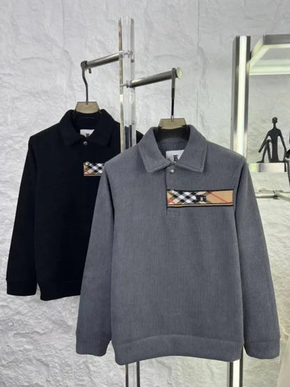 Burberr y Grey fleece Jacket Store Article