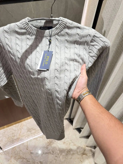 Ralph Laure n Grey Knitted Woolen pullover