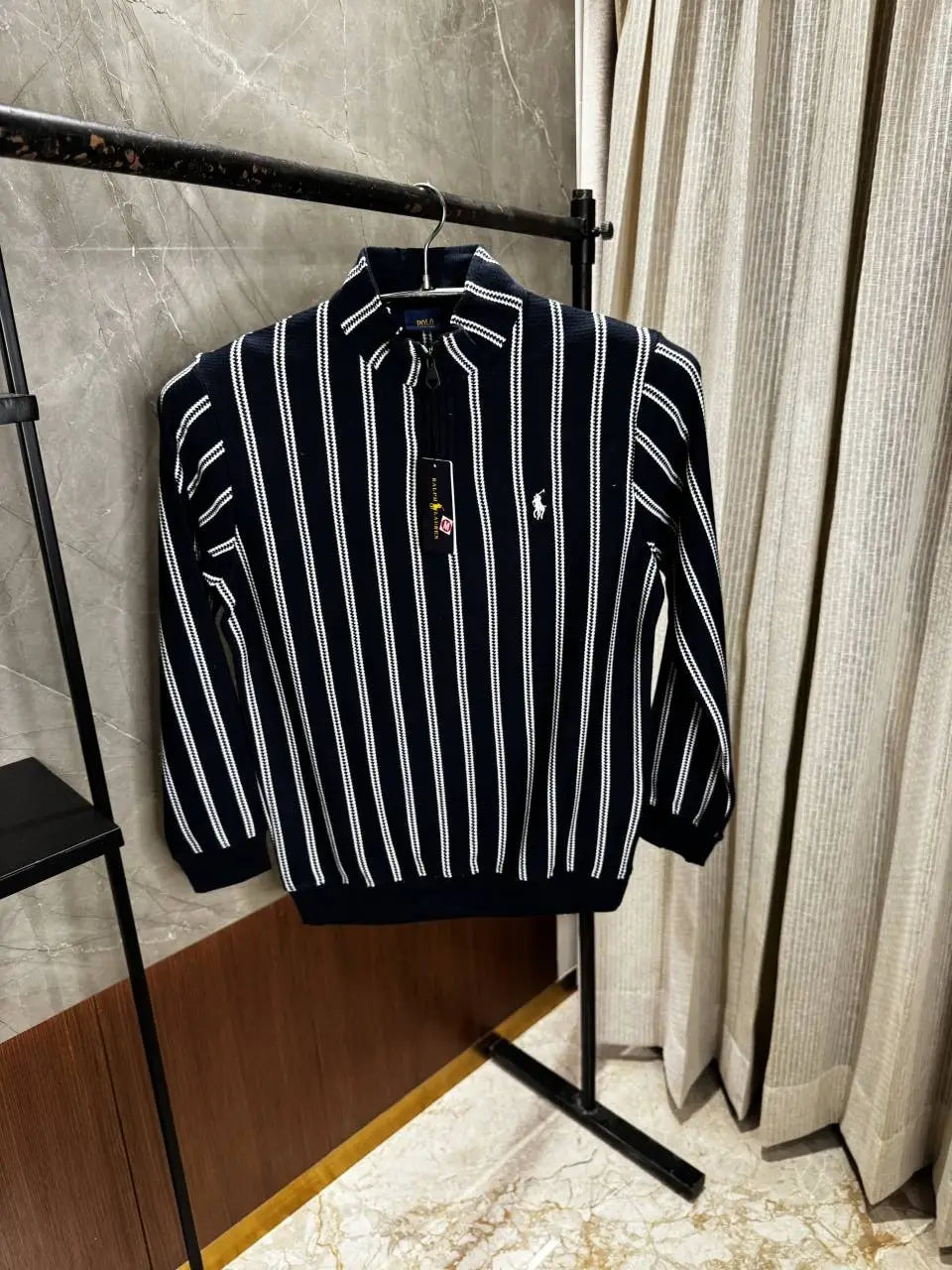 Ralph Laur_en Black Premium High Neck pullover