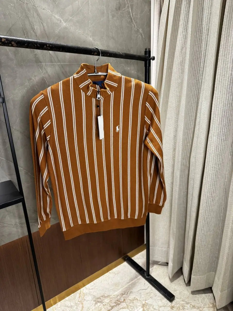 Ralph Laur_en Orange Premium High Neck pullover