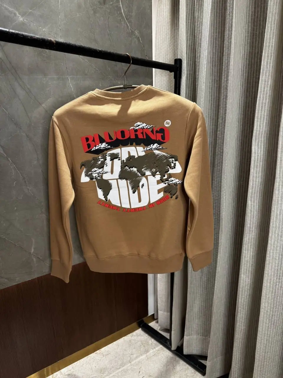 Bluorng Brown Sweatshirt Store Article