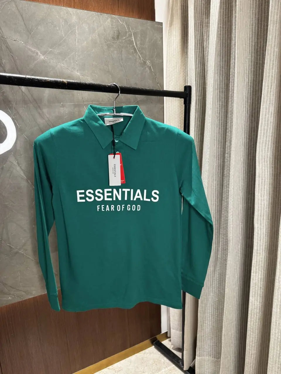 Essential_s Green Full sleeves Tshirt