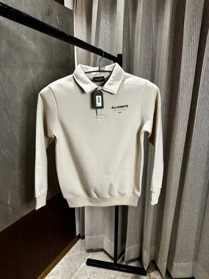 All saints Offwhite sweatshirt Back print