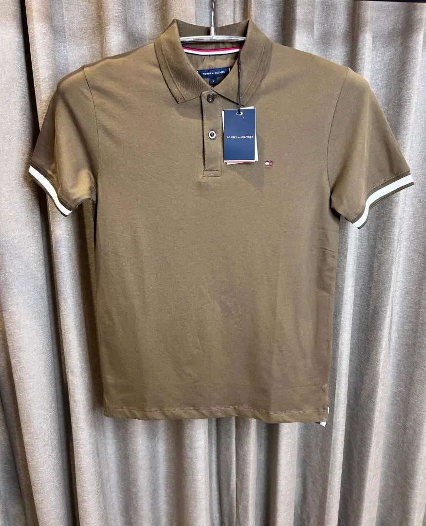 TOMMY HILFIGE_R OLIVE PREMIUM CLASSIC POLO