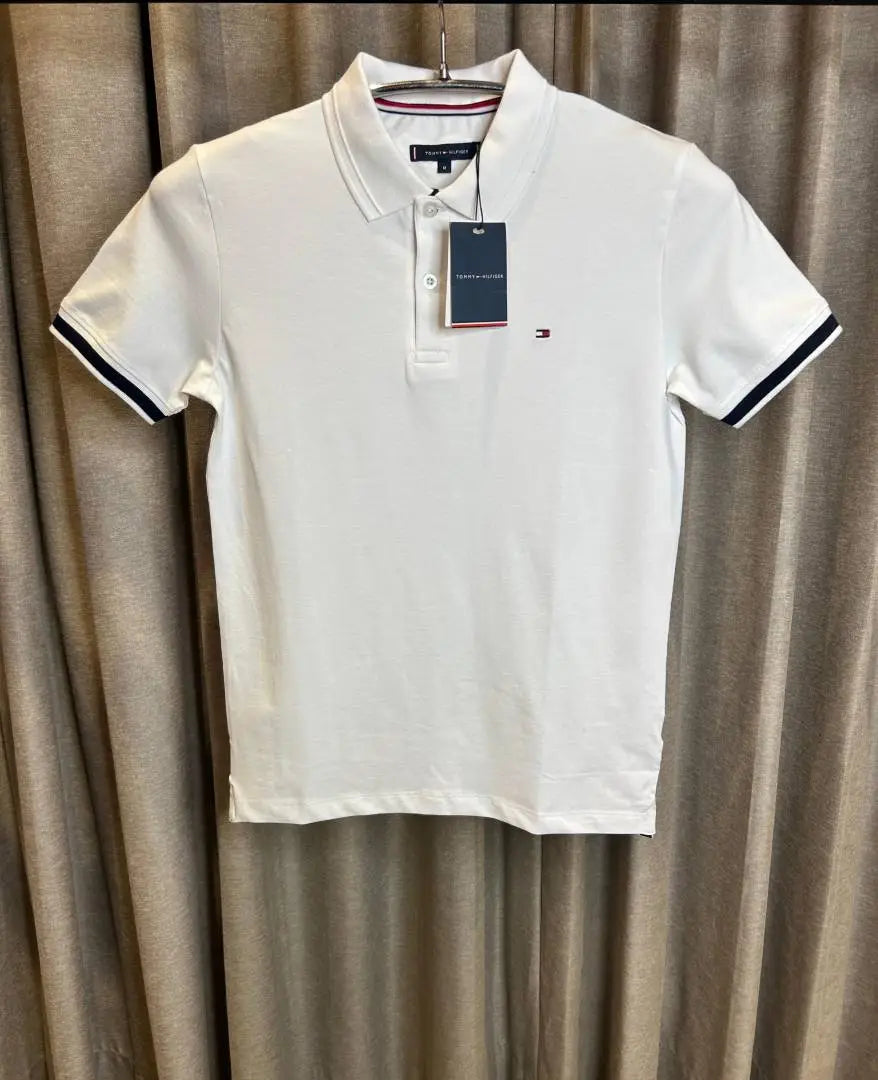 TOMMY HILFIGE_R WHITE PREMIUM CLASSIC POLO