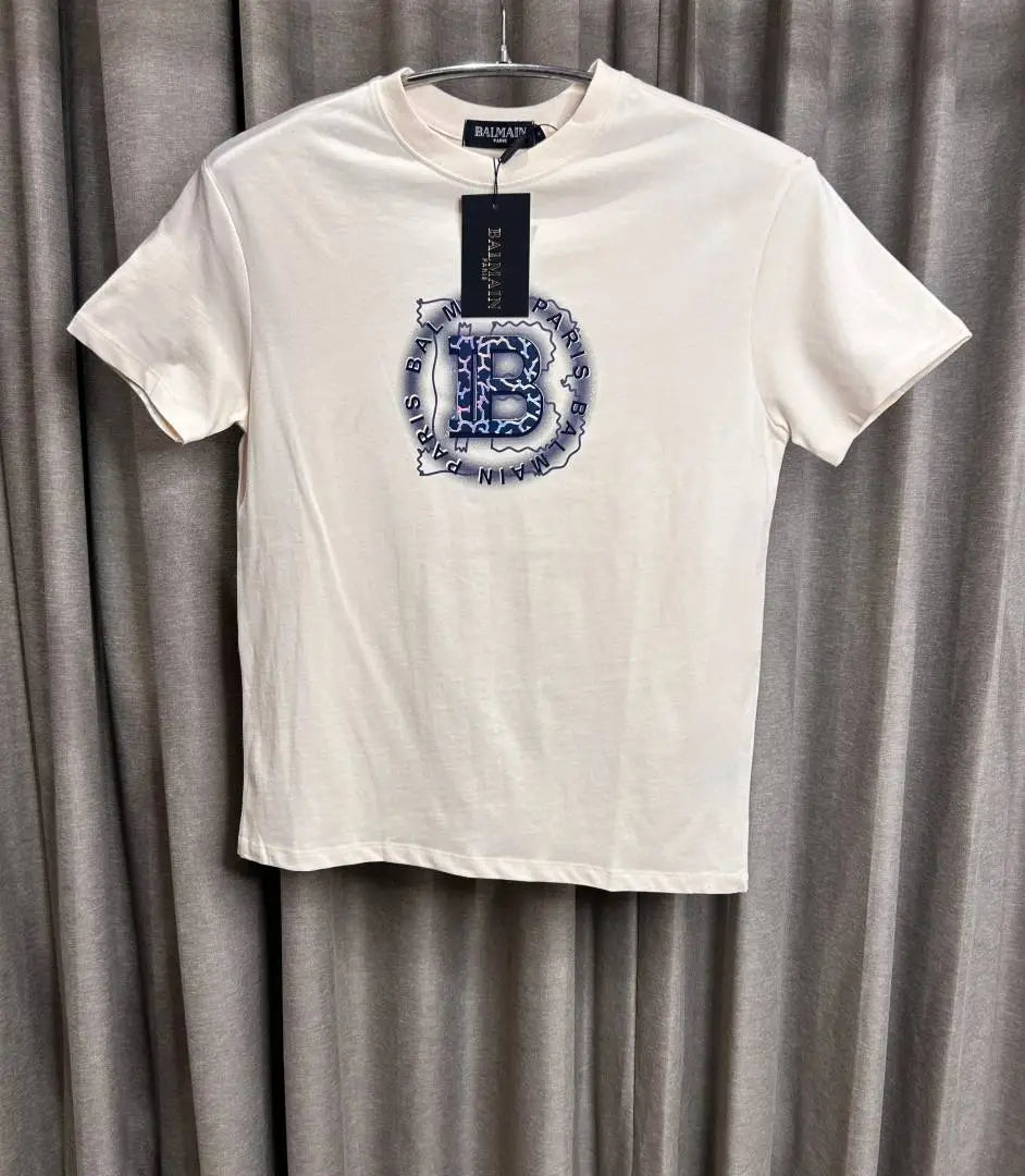 BALMAI_N BEIGE FRONT PRINT WORK PREMIUM TSHIRT