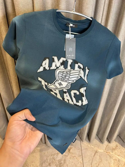 AMIR_I GREEN PREMIUM FRONT PRINT IMPORTED TSHIRT
