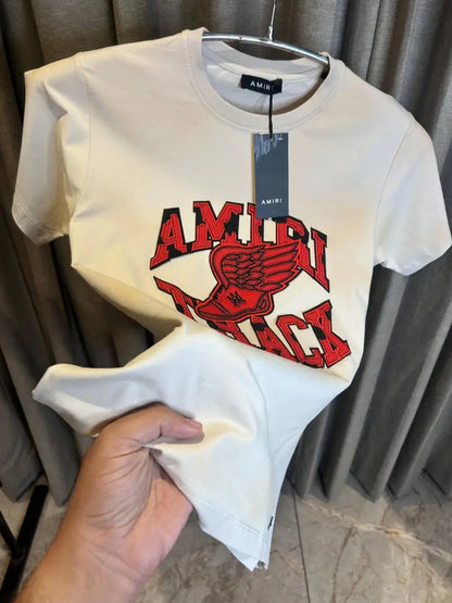 AMIR_I WHITE PREMIUM FRONT PRINT IMPORTED TSHIRT