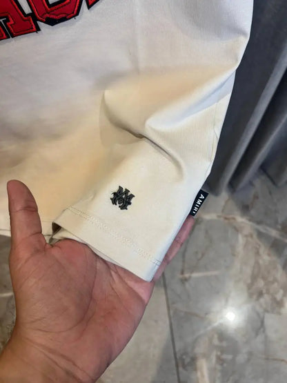 AMIR_I WHITE PREMIUM FRONT PRINT IMPORTED TSHIRT
