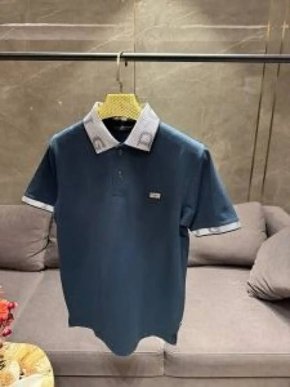 DOLCE & GABBAN_A PREMIUM GREEN 3D COLLAR POLO
