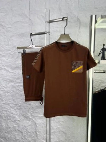 FEND_I BROWN PREMIUM IMPORTED TRACKSUIT