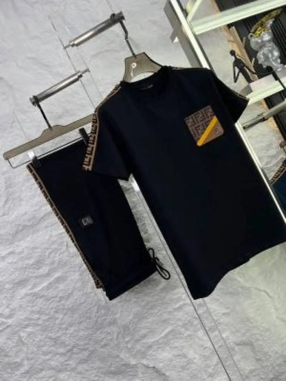 FEND_I BLACK PREMIUM IMPORTED TRACKSUIT