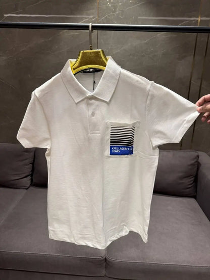 KARL LAGERFELD WHITE PREMIUM IMPORTED POLO