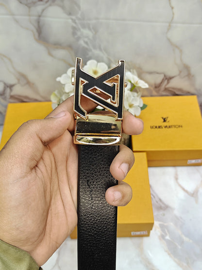 LV LOUIS VUITTON PREMIUM QUALITY AUTOLOCK BELT WITH OG BOX LV-323
