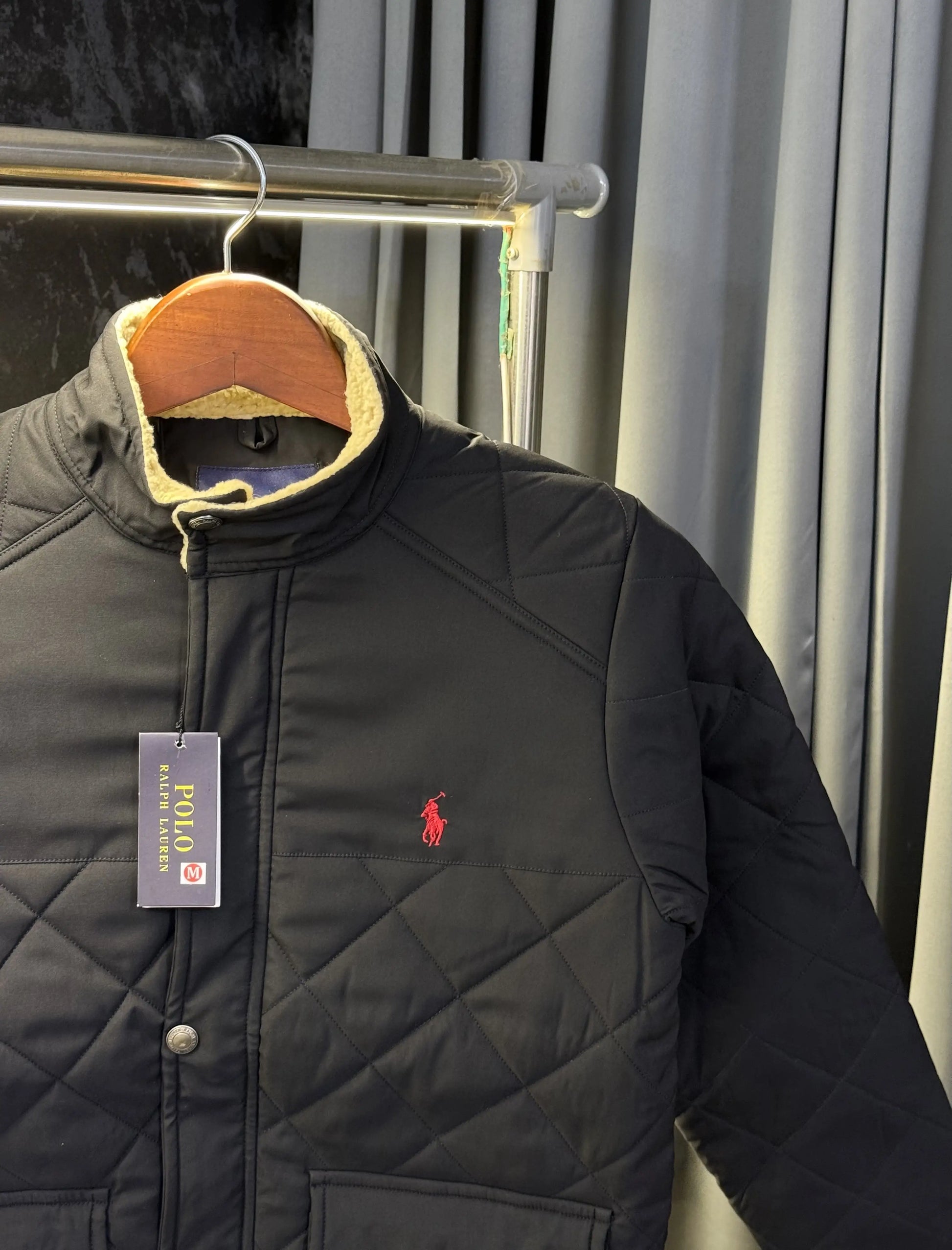 Ralph_Lauren Premium Puffer Jacket (Black)