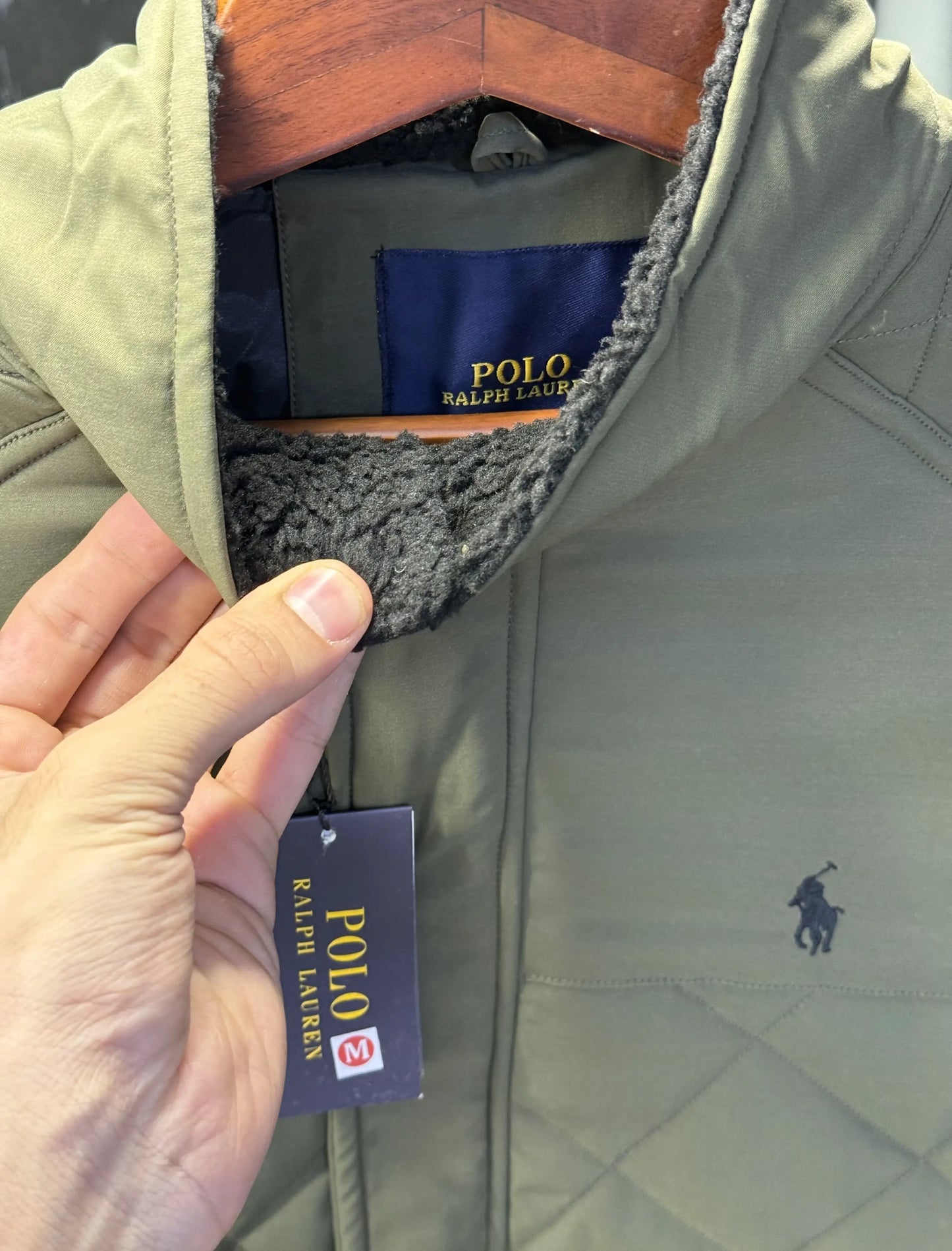Ralph_Lauren Premium Puffer Jacket (Light Green)