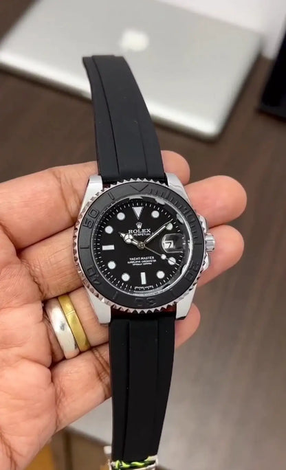 Rol3x. Yatch Master Silver