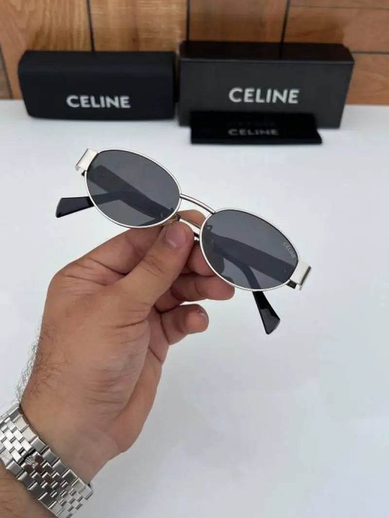 Celine 1006 silver black