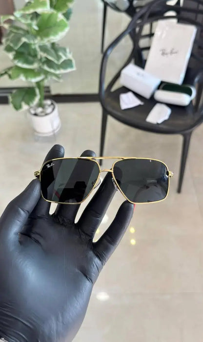 Rayban Toxic Gold Black