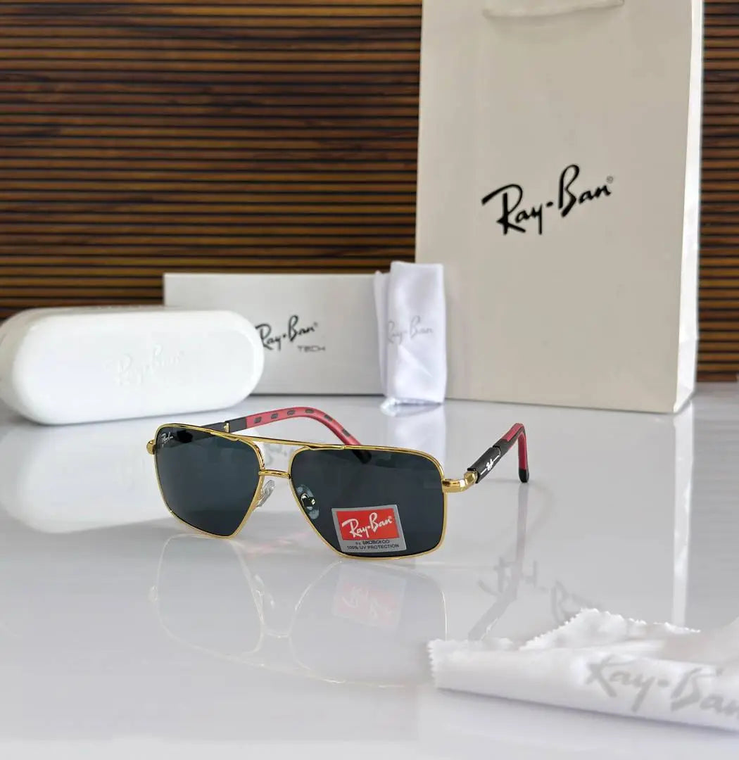 Rayban Toxic Gold Black