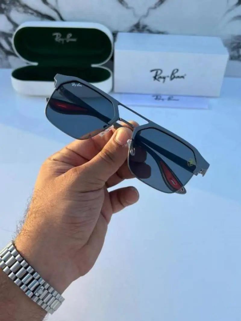 Rayban 04 grey black