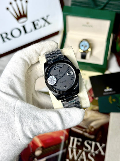 R0lex Day Date 40mm Matte Black
