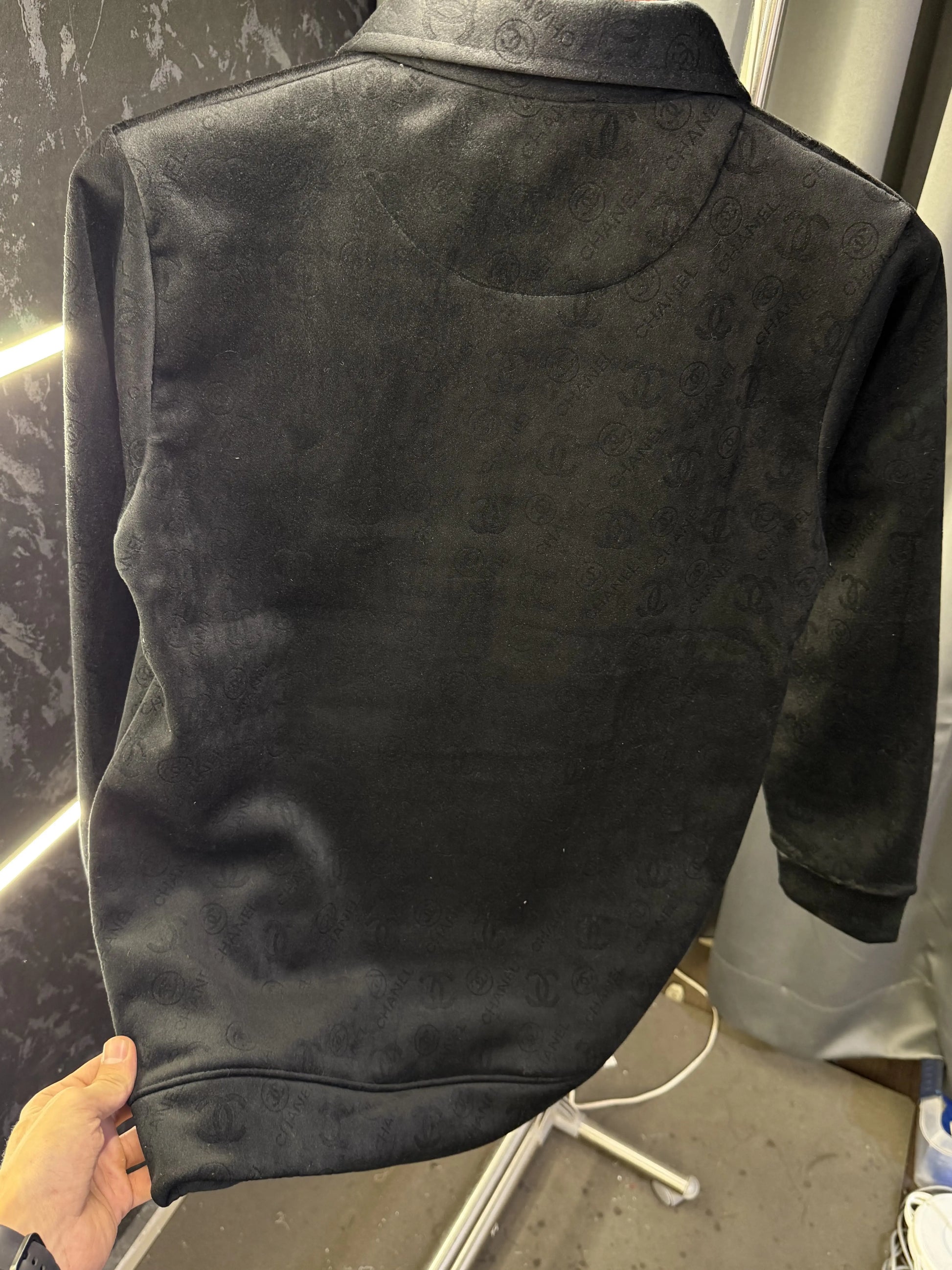 Chane l Paris Imported Sweatshirt ( Black )