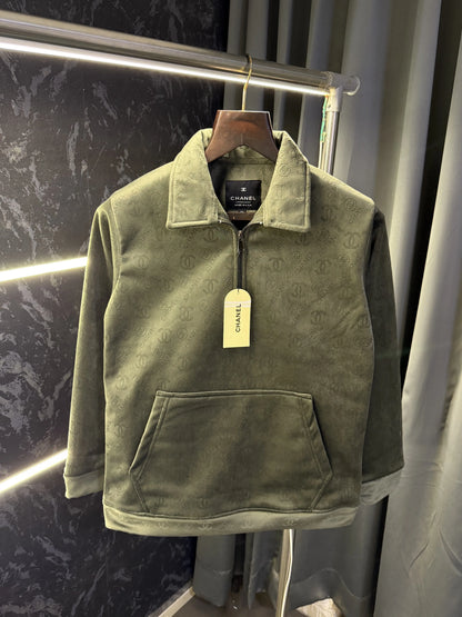 Chane l Paris Imported Sweatshirt (Green)