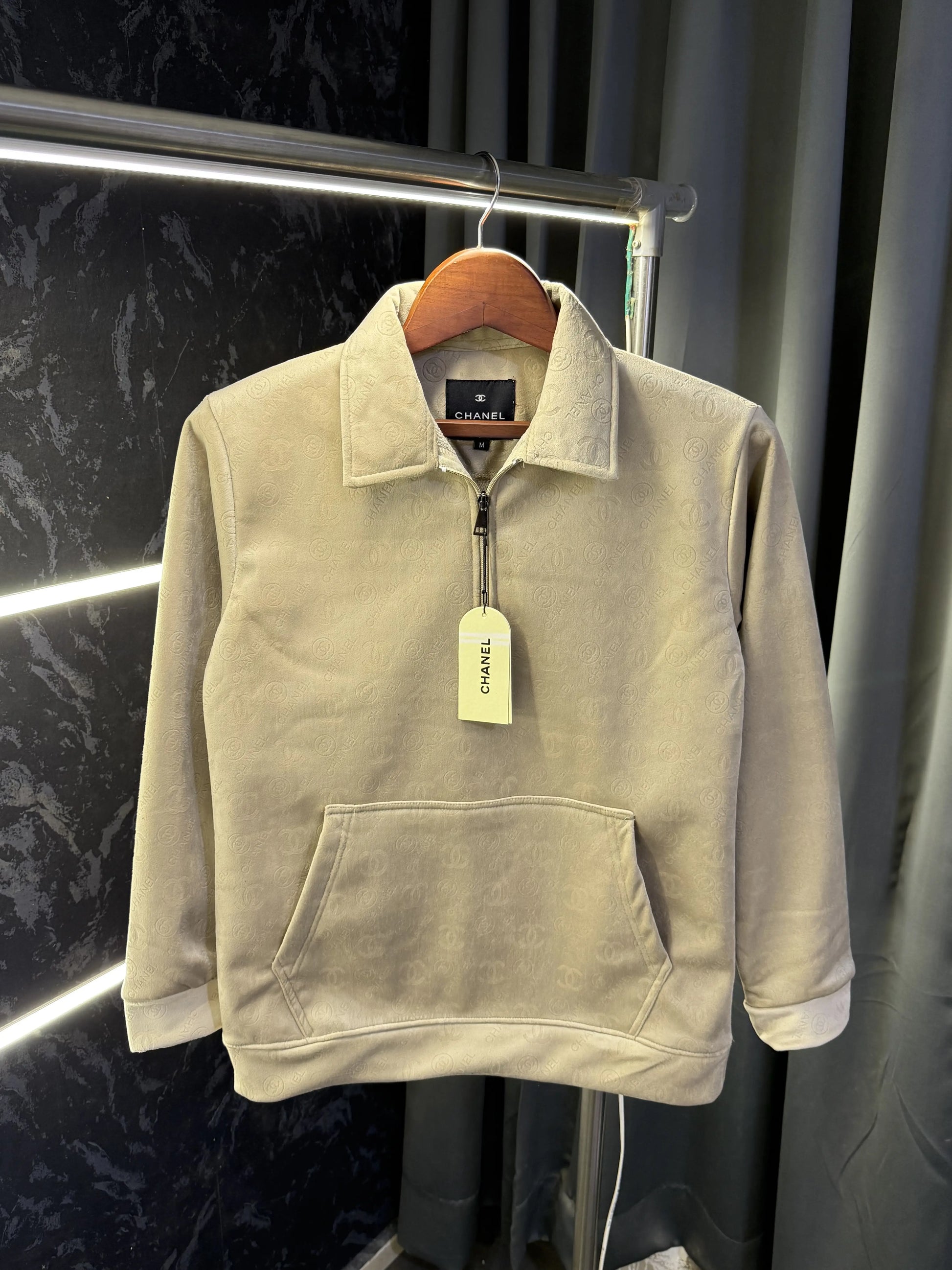 Chane l Paris Imported Sweatshirt (cream)