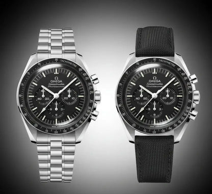 0mega Speedmaster Professional Moonwatch With Dual Strap