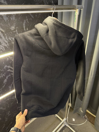 Arman i Exchang e Zipper Pull Over Hoodie (Black)