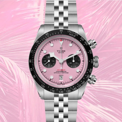Tudor Black Bay Chrono Miami Pink