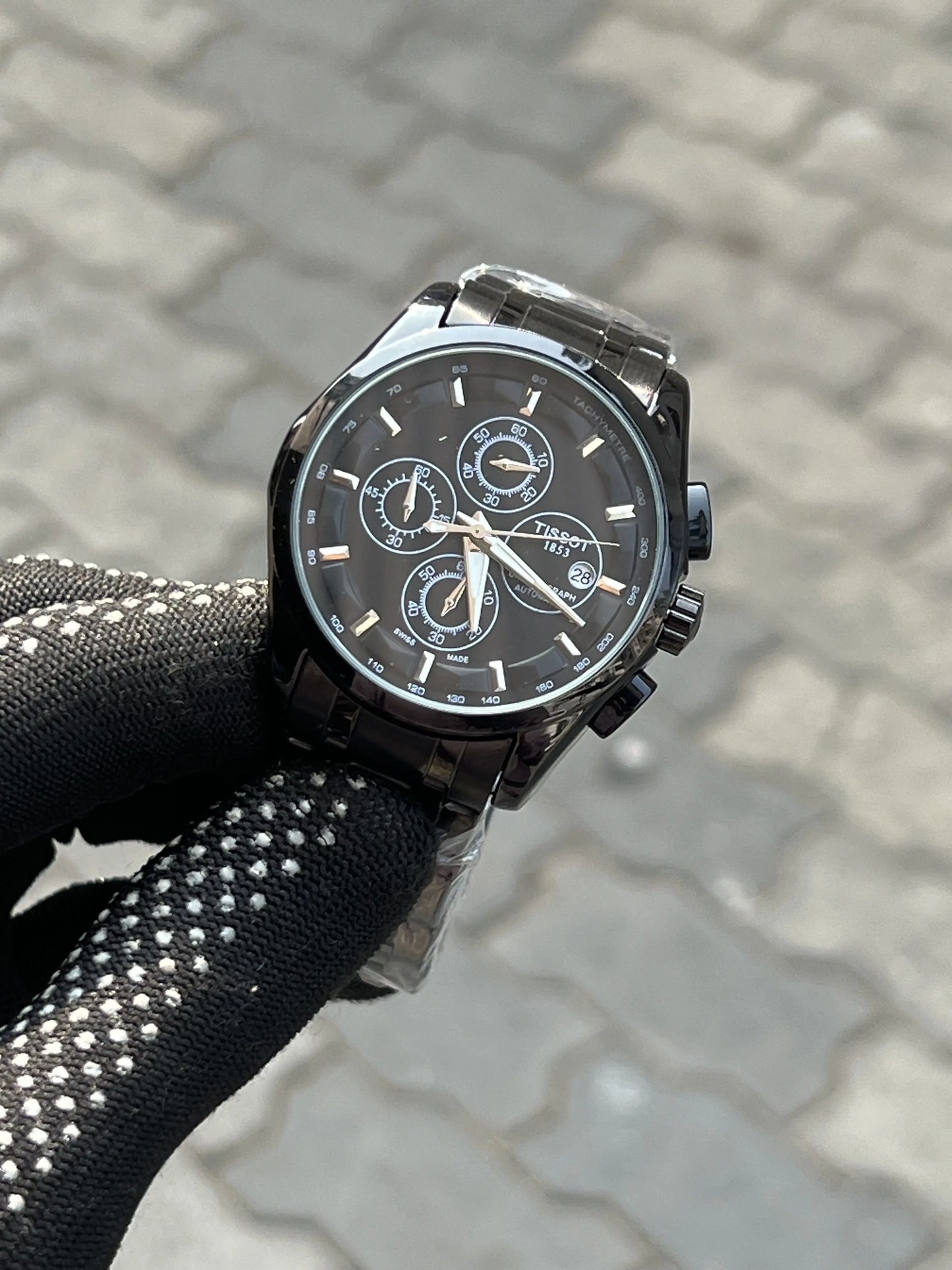 Tissot 1853 Chain  Courtier All Black