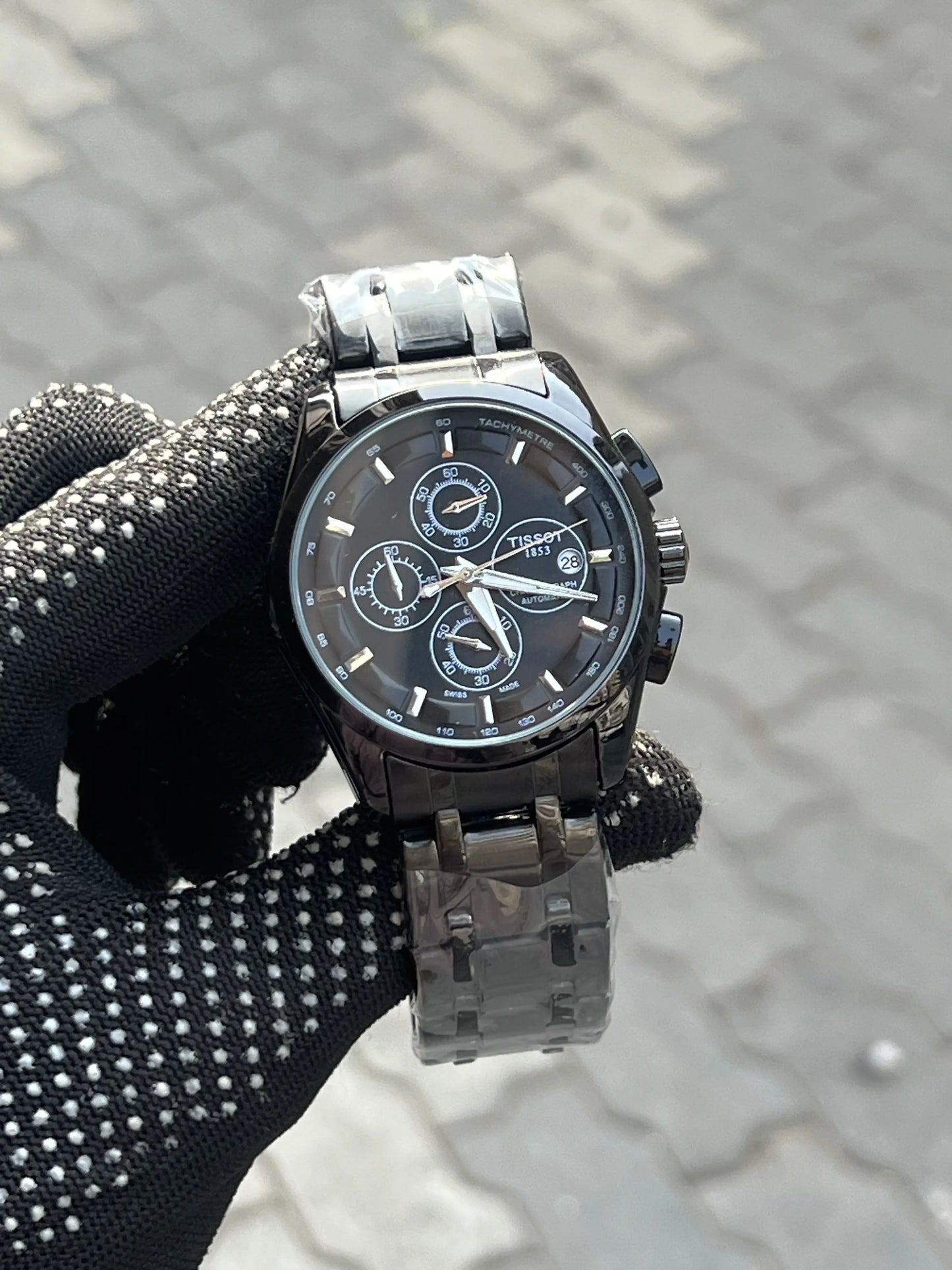 Tissot 1853 Chain  Courtier All Black