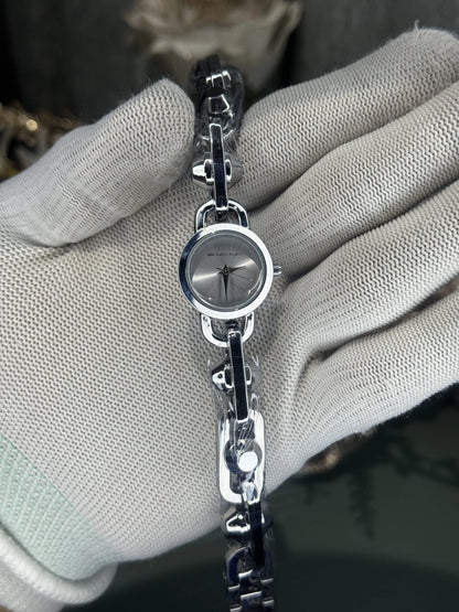 Michael Kors Mini Astor Chrome White Premium Ladies Watch
