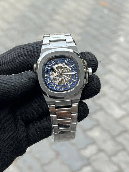 Pate_k Phillipe Silver Blue