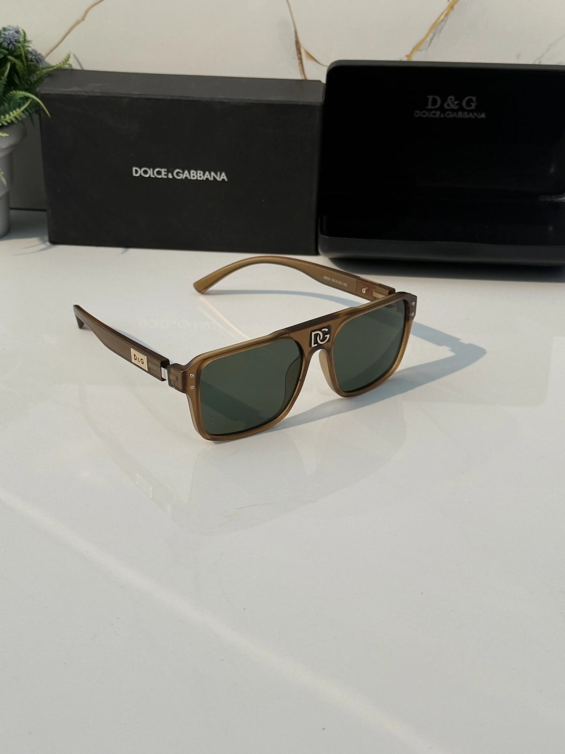 Dolce_&_Gabbana_8958_Brown_Green