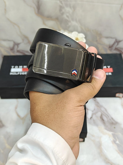 TOMMY PREMIUM QUALITY AUTOLOCK REVESABLE BELT WITH OG BOX