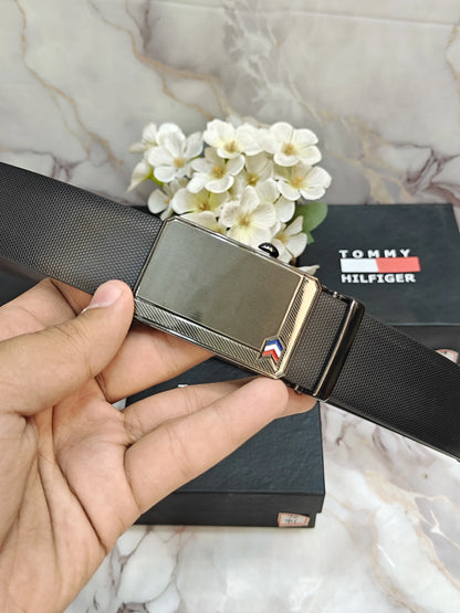 TOMMY PREMIUM QUALITY AUTOLOCK REVESABLE BELT WITH OG BOX
