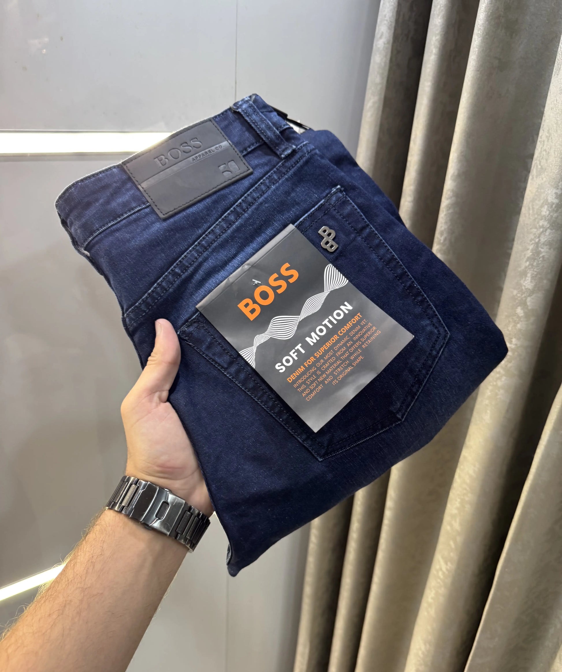 Hugo Boss Blue Imported Classic Denim