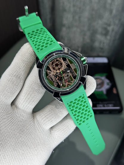 Jacob&Co. Epic X Cr7 Silver Green Premium Watch
