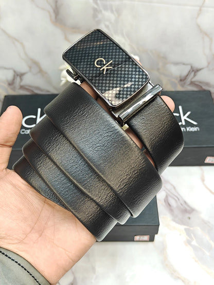CK CALVIN KLEIN PREMIUM QUALITY AUTOLOCK BELT WITH OG BOX