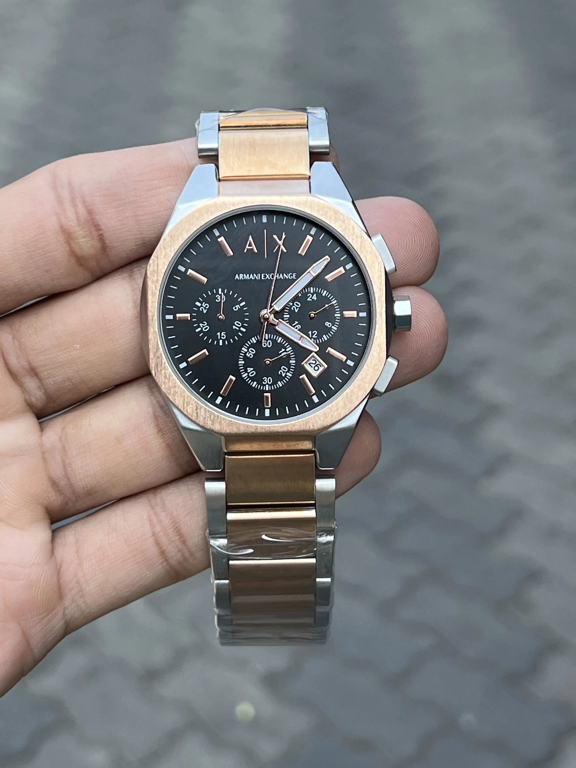 Arman_I Exchange Two Tone Black